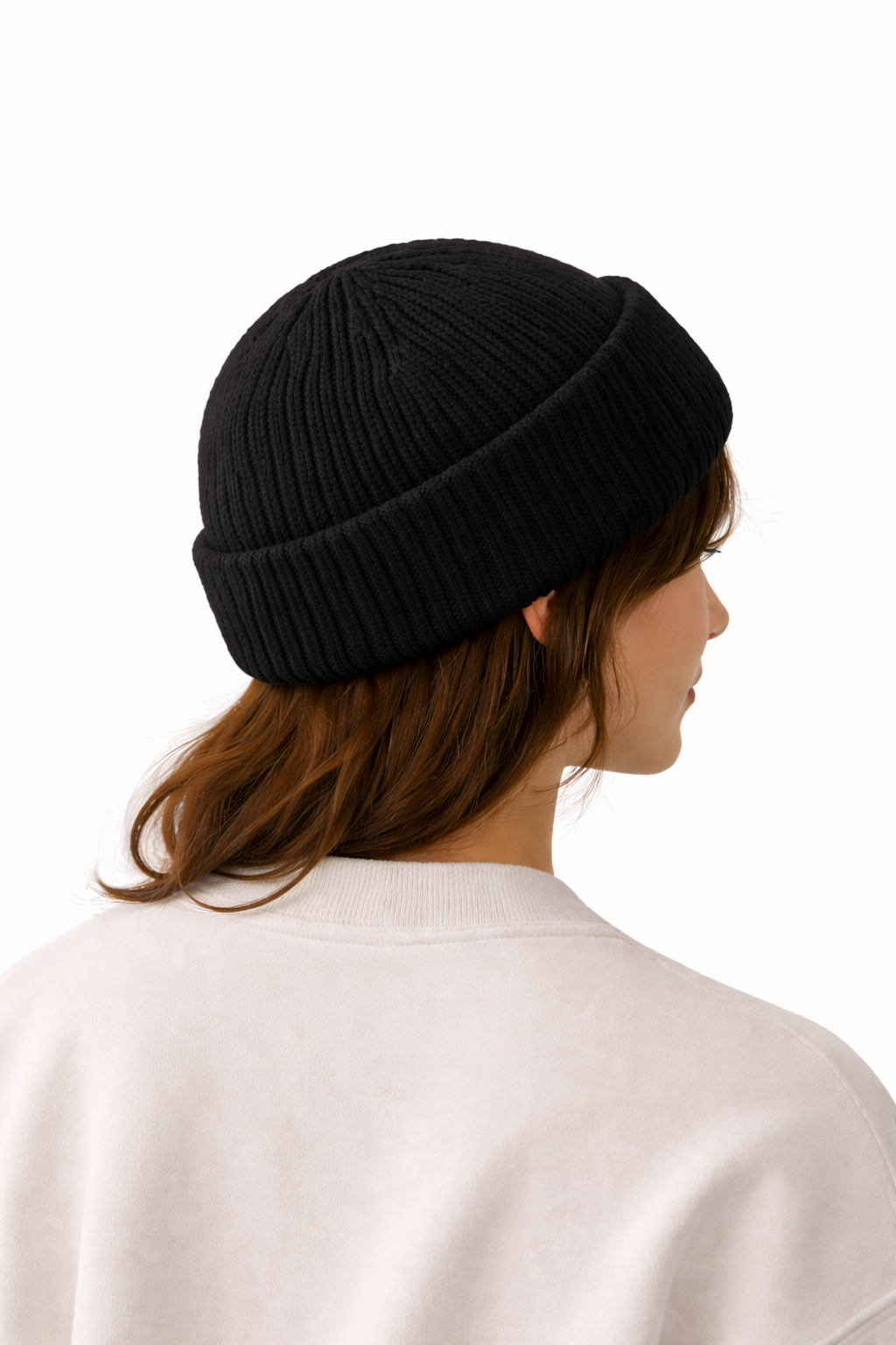 Bonnet Femme Chaud en Maille Tricotée, Style Casual pour l’Hiver